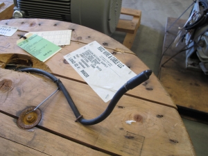 LOT (1458 FT) OF CABLE, ELECTRICAL TYPE, 12 AWG SIZE, 600V RATING, COPPER MATERIAL, 3 CONDUCTOR, CONTROL KIND. NON-SHIELDED, XLPE INSULATED, BLACK HYPALON (CSPE) JACKETED, FIREWALL III, CABLE CODE E38R, K-1 COLOR CODE (W-44) LOADING & HANDLING FEE $15-